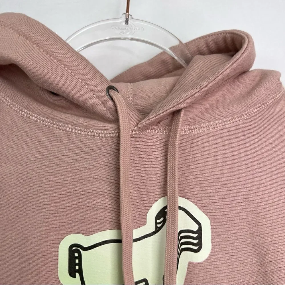 Independent Trading Company Peach Goats hooded sweatshirt